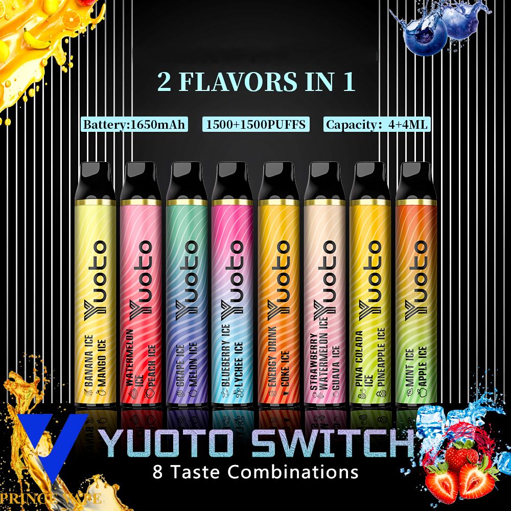 Yuoto Switch 3000 Puffs Disposable IN UAE