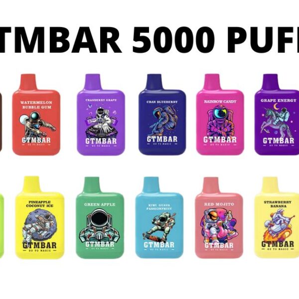 GTMBAR 5000 PUFFS DISPOSABLE IN UAE