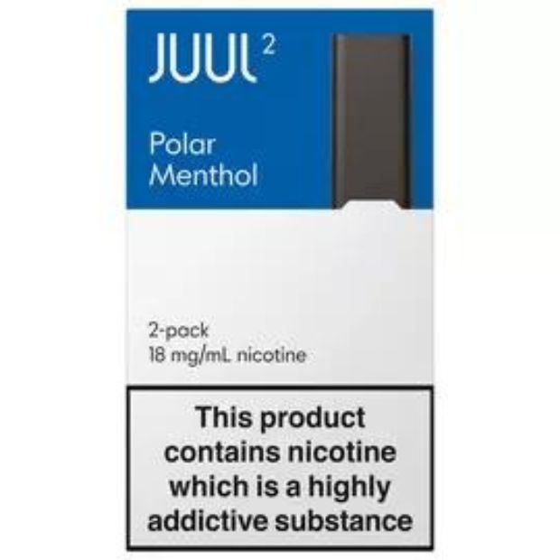 POLAR MENTHOL JUUL 2 PODS 18MG 2PACK AVAILABLE IN UAE
