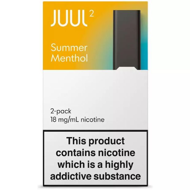 SUMMER MENTHOLJUUL 2 PODS 18MG 2PACK AVAILABLE IN UAE