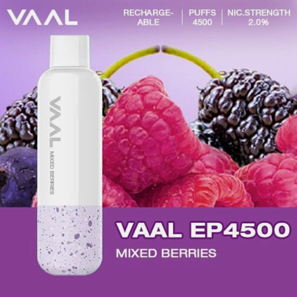 VAAL EP4500 DISPOSABLE VAPE IN UAE MIXED BERRIES