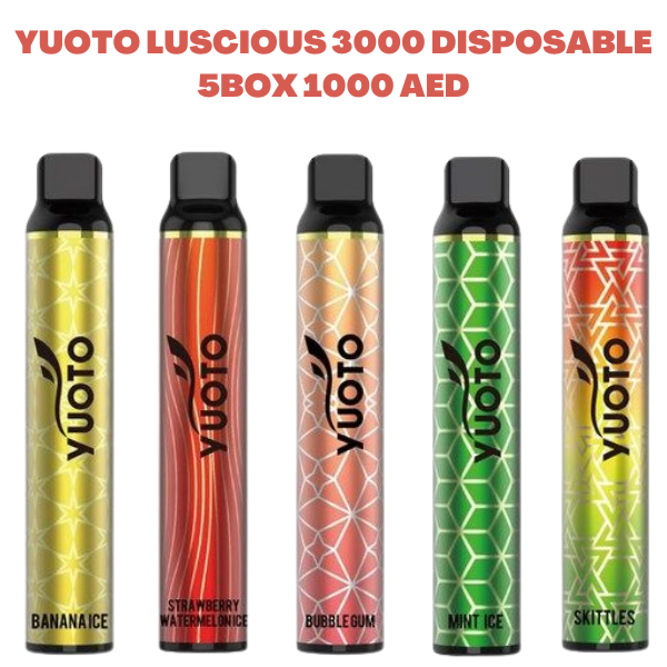 YUOTO LUSCIOUS 3000 DISPOSABLE 5BOX BEST OFFER