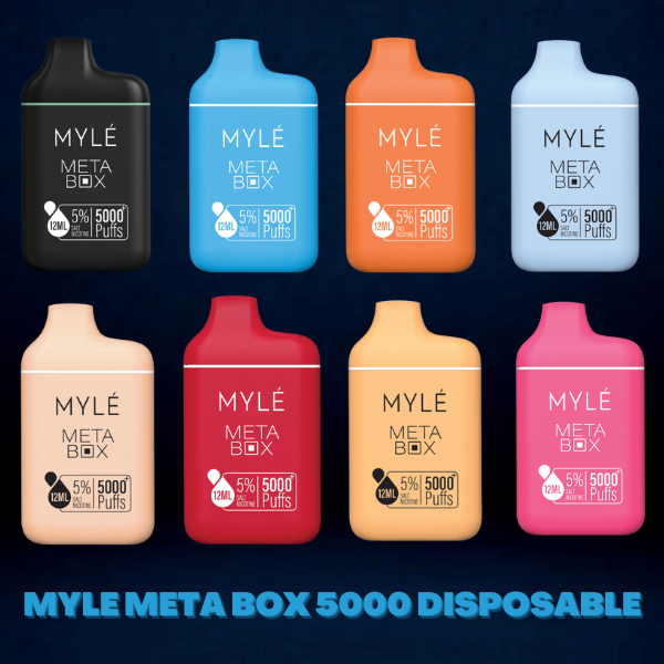 MYLE META BOX 5000 PUFFS DISPOSABLE IN UAE