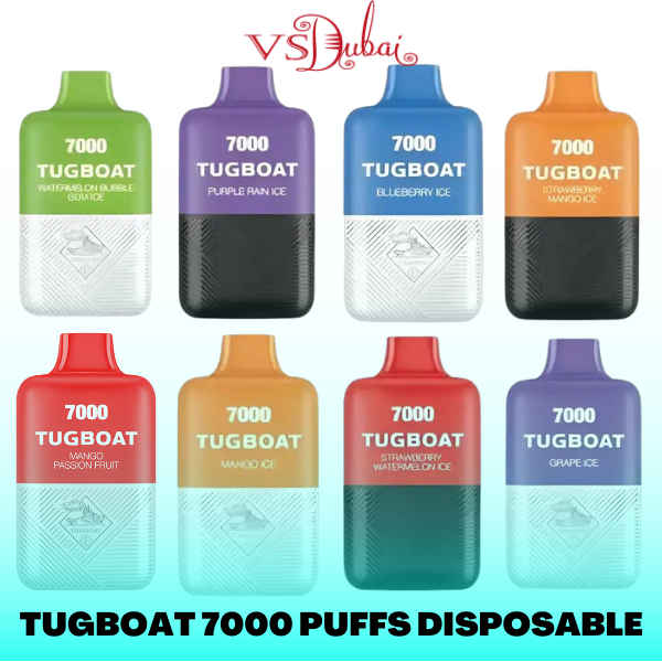 TUGBOAT 7000 PUFFS BEST DISPOSABLE IN UAE