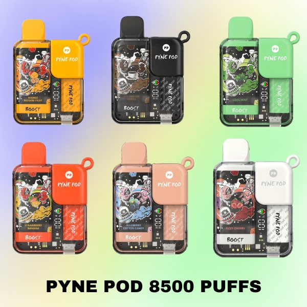 PYNE POD 8500 PUFFS BEST DISPOSABLE IN UAE