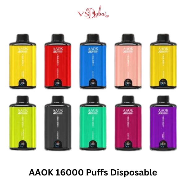 AAOK 16000 Puffs Disposable Vape in Dubai