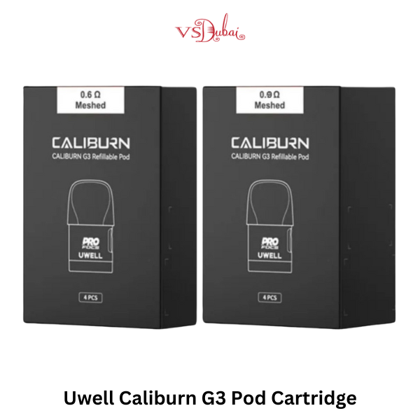 Uwell Caliburn G3 Pod Cartridge 4 Pc_Pack