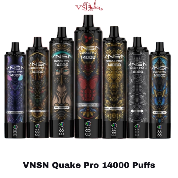 VNSN Quake Pro 14000 Puffs Disposable Vape in Dubai