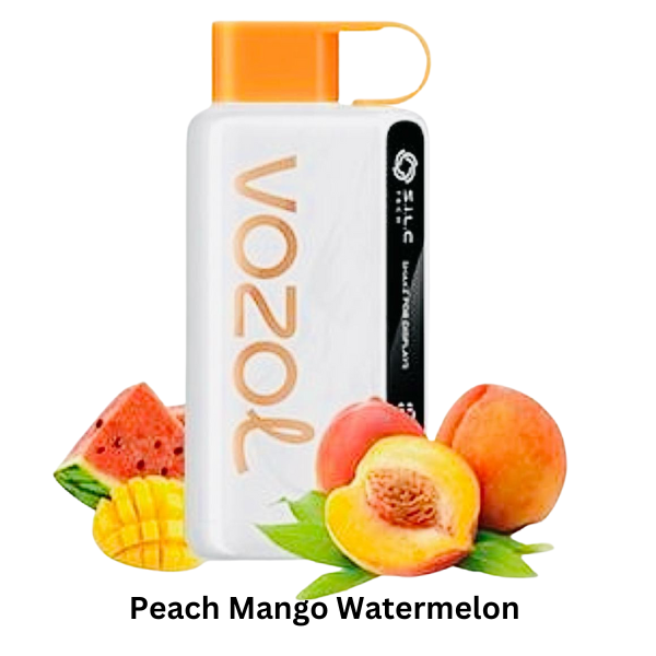 Vozol Star 12000 Puffs Disposable Vape in Dubai UAE peach mango watermelon