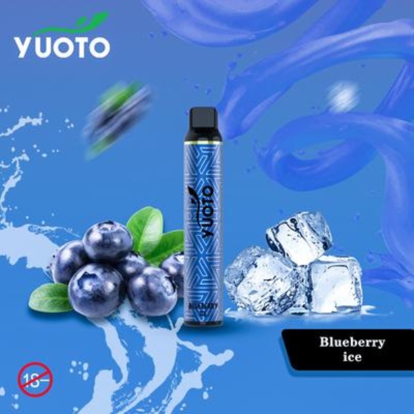 Yuoto Luscious 3000 Puffs Disposable Vape in Dubai UAE blueberry ice