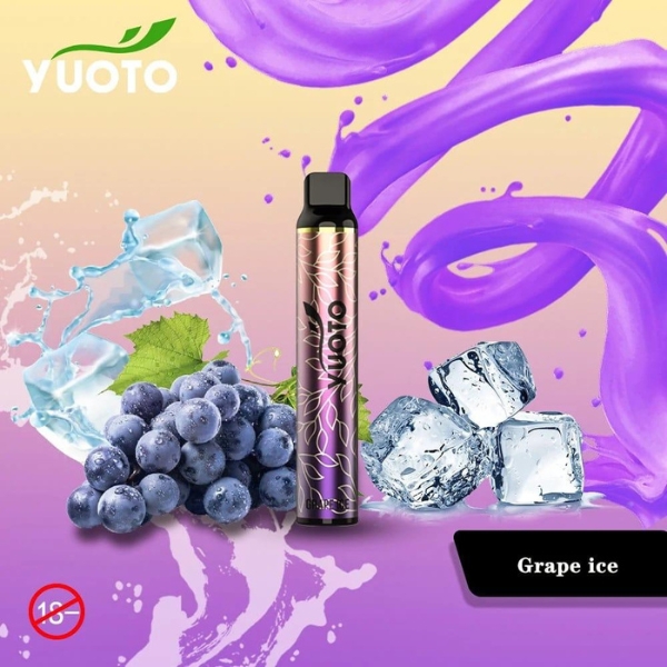 Yuoto Luscious 3000 Puffs Disposable Vape in Dubai UAE grape ice