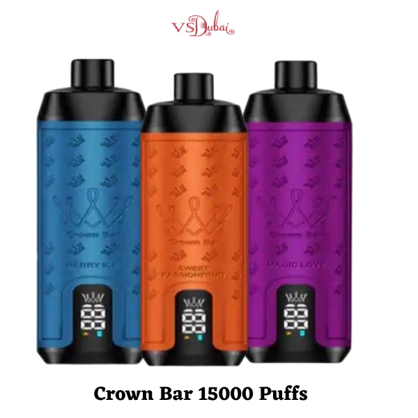 Crown Bar 15000 Puffs Best Disposable Vape in Uae